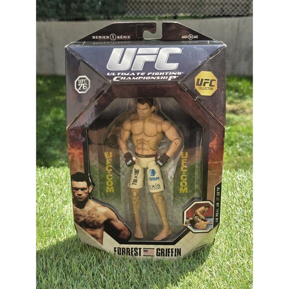 UFC Series 1 - Forrest Griffin Figure [UFC 76] New Sealed RARE - Picture 1 of 9